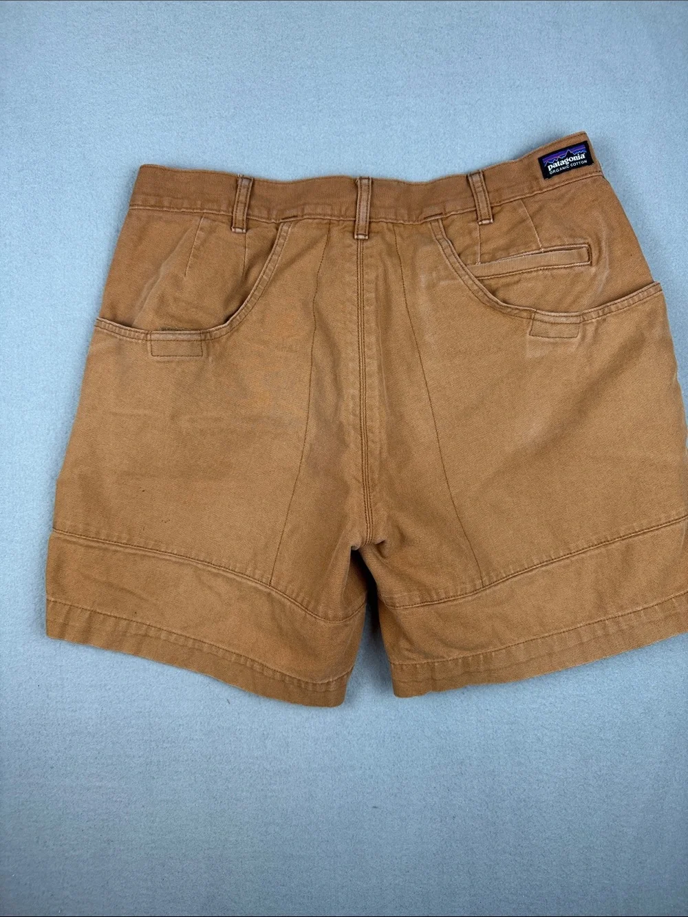 Patagonia Men's Flat Front Stand up Shorts - Rust Brown Size: 34